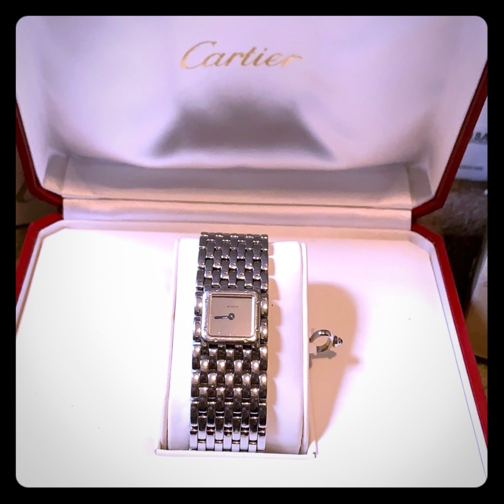 Cartier Panthère Ruban bracelet watch